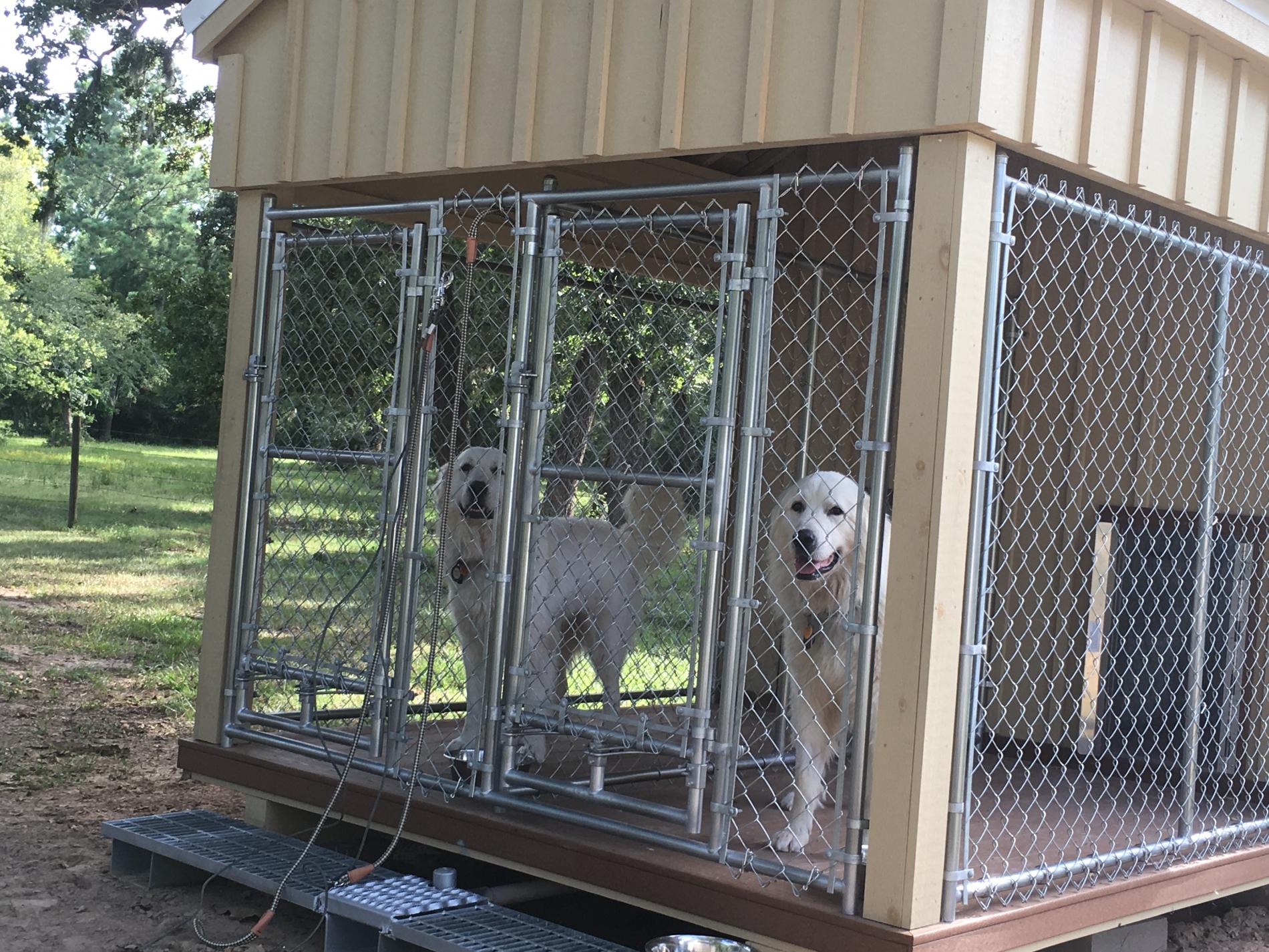 We love our kennel The Dog Kennel Collection