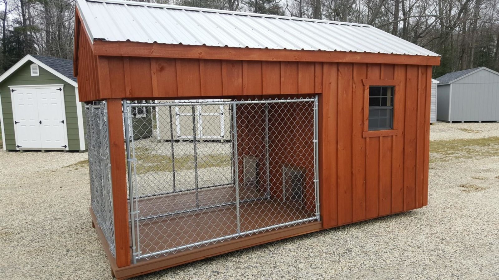 Photos of Dog Kennels that we’ve Sold in Pocomoke, MD.