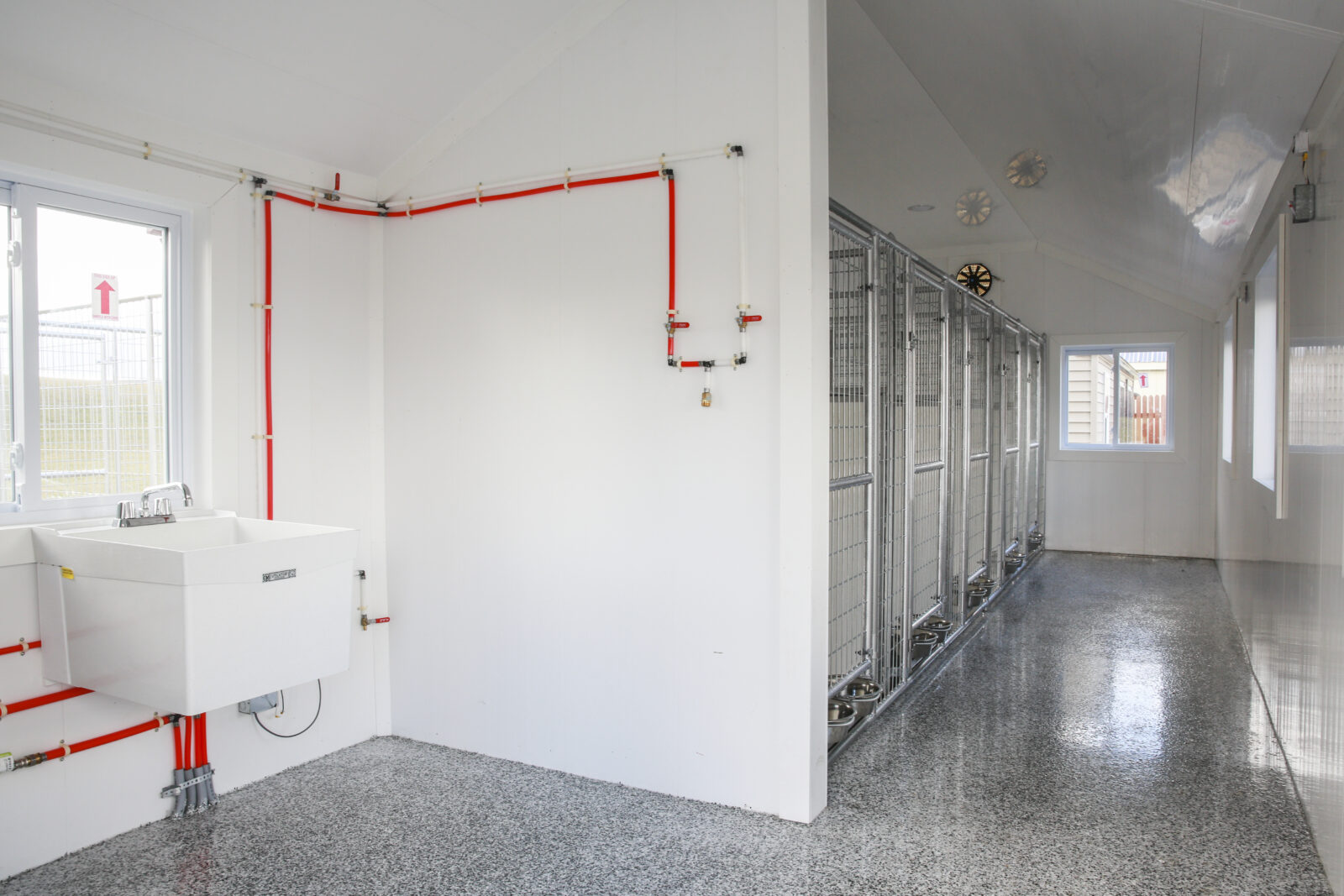 10x28 dog kennel maintenance