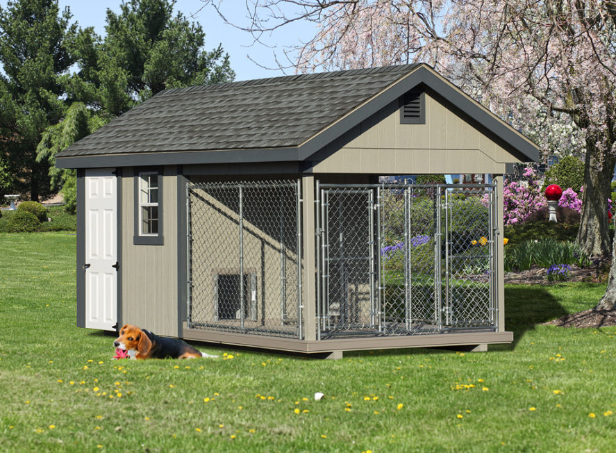 Heavy Duty 8x16 Outdoor Dog Kennel with Roof 2022 Models
