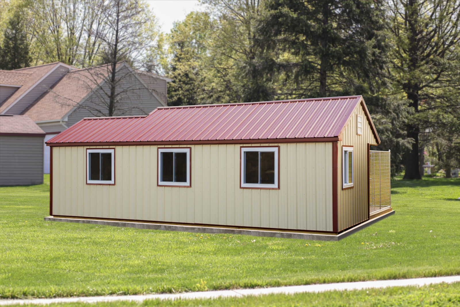Commercial 10x28 Dog Kennel The Dog Kennel Collection commercial-10x28-dog-kennel-the-dog-kennel-collection