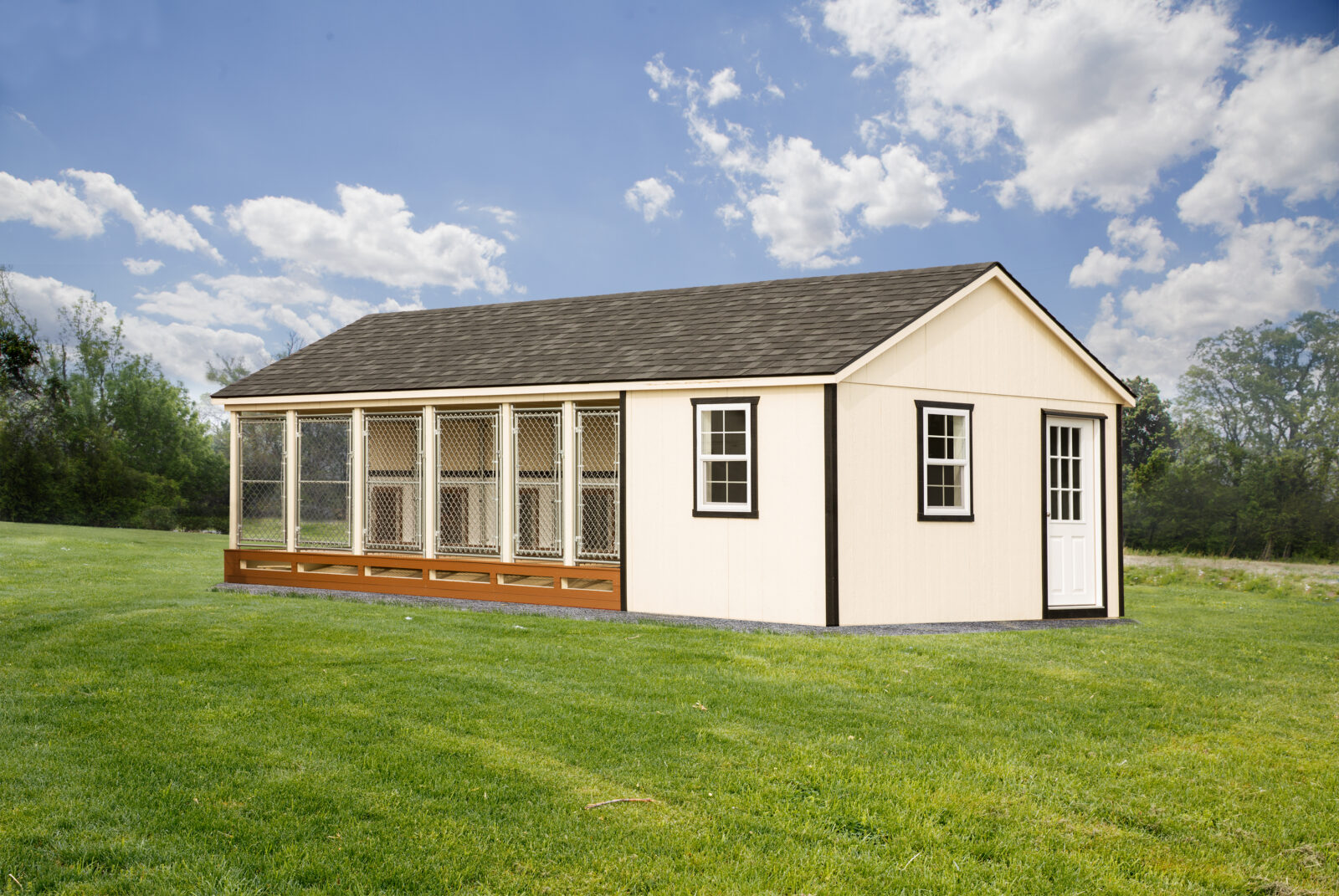 large dog kennel