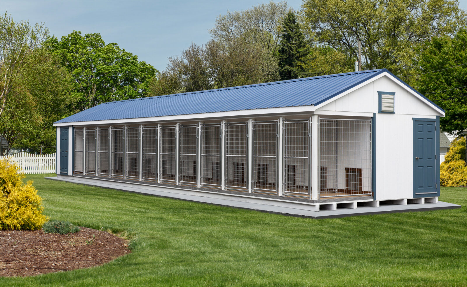 outdoor large dog kennel