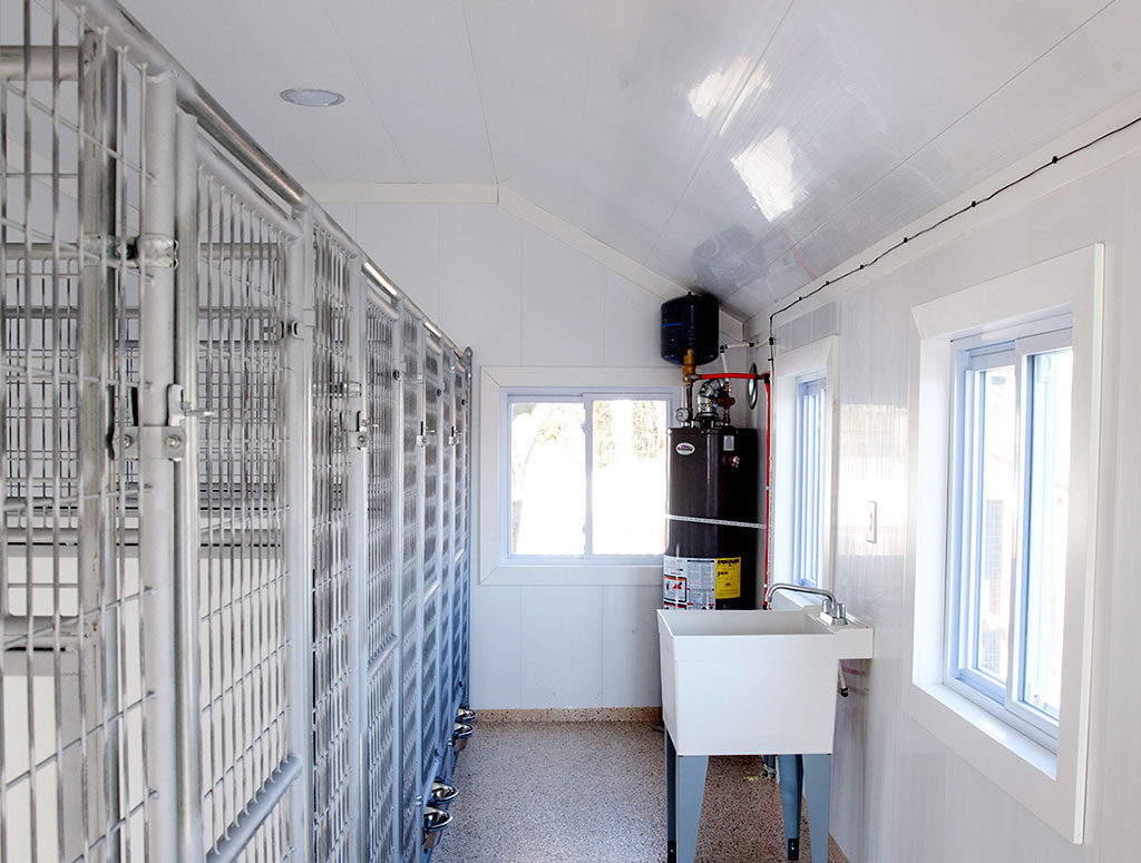 dog kennel maintenance