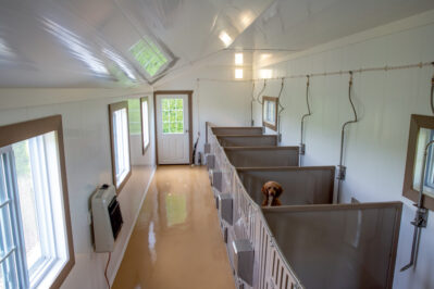 14x28 kennel interior 2